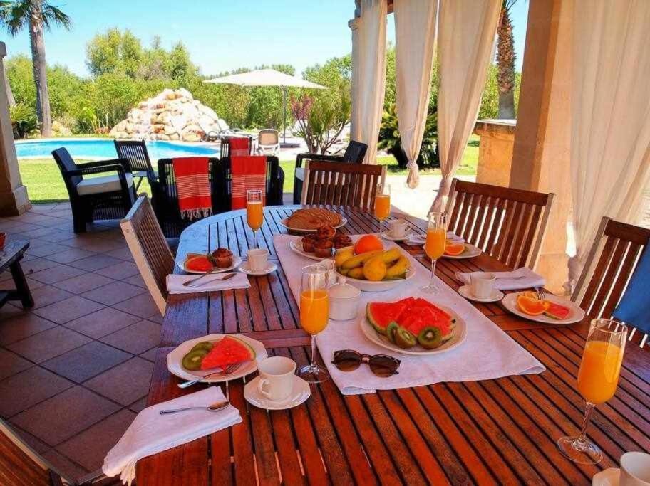 Ciclismo Y Golf Junto A La Playa Finca Son Sant Marti Gran Villa Muro Екстериор снимка