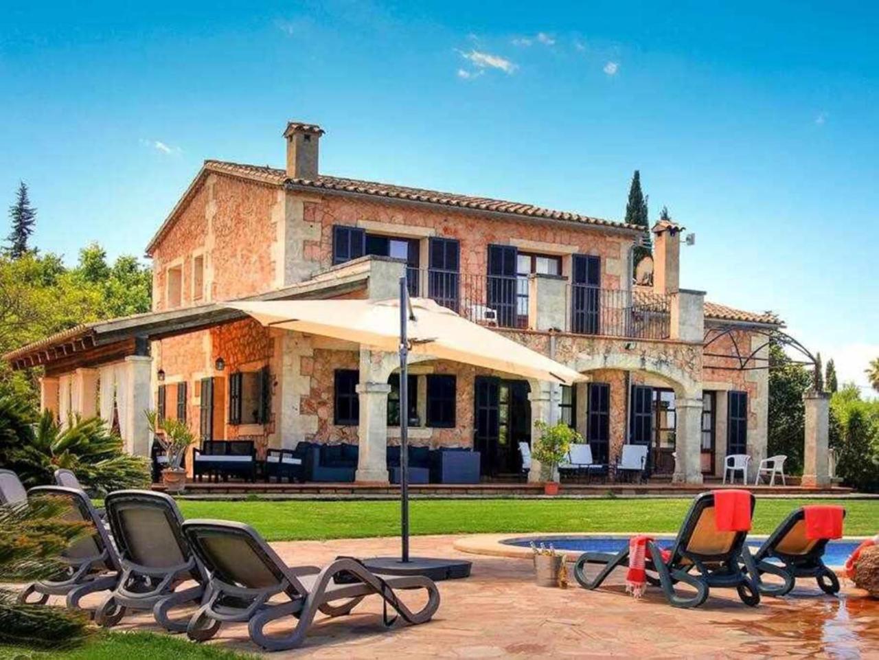 Ciclismo Y Golf Junto A La Playa Finca Son Sant Marti Gran Villa Muro Екстериор снимка